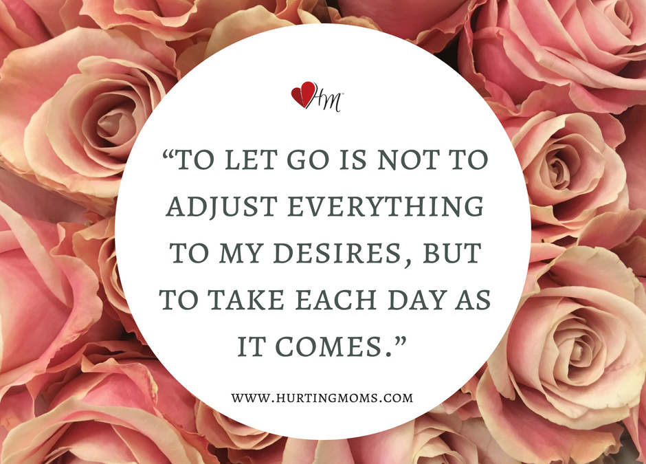 Day 12 – “Letting Go”